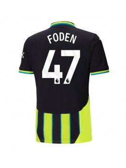 Muži Futbalové oblečenie Manchester City Phil Foden #47 2024-25 Krátky Rukáv - Preč